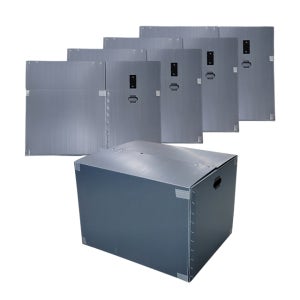 이사박스 찍찍이 자동조립형 소형 5장단위 포장이사 정리 이삿짐 벨크로