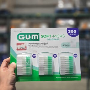 [300개 대용량] 썬스타 GUM 검 일회용 치간칫솔 잇몸 어금니 칫솔