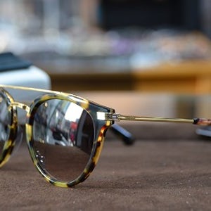 KZ 3068K C02 55 겐죠 2017 선글라스, 겐죠 투브릿지 원형 선글라스, 디캐이 정식 수입, KENZO 파격적인 디자인 선글라스