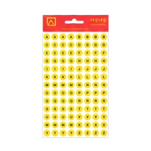 세모네모 레터링영문스티커 320(7매)