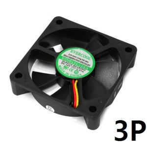 60MM 케이스쿨러 시스템팬 저소음 3P