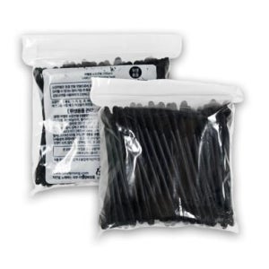 라벨영 쇼킹면봉 60pc 100% 순면 부드러운 2중 구조