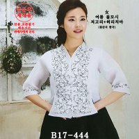 여성모시한복 B17-444 모시 저고리 치마 세트