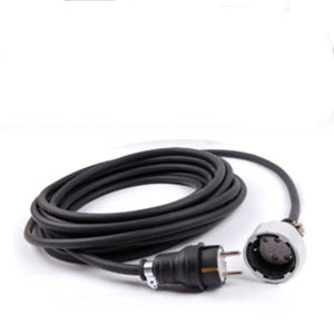 국산KS 4000W 20A 고용량 전기연장고무케이블 10m, 1개