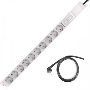 국산KS 10구 알루미늄 고용량 누전차단기 20A 4000W 5m, 1개
