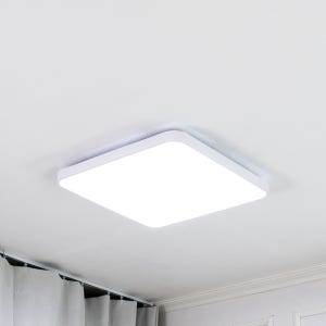 이루 LED 방등 60W 플리커프리 사각 안방 조명 전등 교체