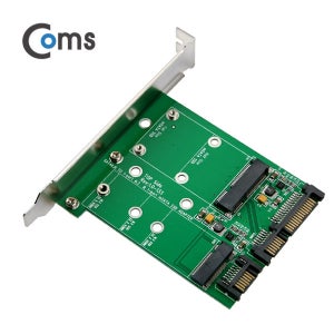 NITB169 SATA변환카드브라켓(mSATA/M.2 to 2SATA)