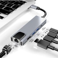 USB C 타입 젠더 DOCK 아이패드 프로 에어 OTG 갤럭시 맥북 노트북 빔 랜 연결 듀얼 트리플 모니터 HDMI
