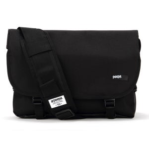 [핍스]PEEPS essential messenger bag(black) 학생 유스메신저백