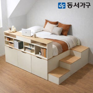 동서가구 몬스터 빅 무헤드 수납 침대 슈퍼싱글 프레임 DF638916