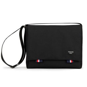 [핍스 5주년 기념패키지] PEEPS bridge messenger bag(black)_브릿지 메신저백_크로스백