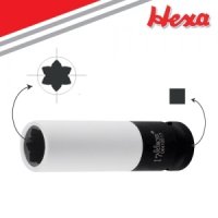 HEXA 1/2인치벤츠(전용) 고급 복스커버형 휠너트 소켓 17MM 휠복스알