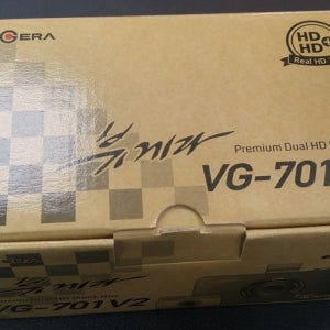 (출장장착) 뷰게라 블랙박스 VG-701V2 전방 HD + 후방 HD 2채널 블랙박스 기본32g
