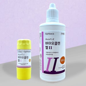 바이오클렌엘 원1투1 드림렌즈세척액 드림렌즈단백질제거 보존액