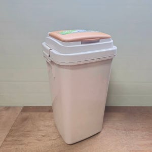 인테리어 종량제 사각 쓰레기통 리드휴지통 20L