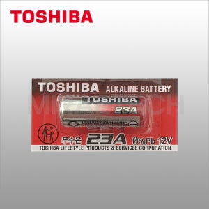 도시바 파워깜냥 23A 12V 알카라인건전지 호출벨 원격시동 경보기 스마트키 배터리