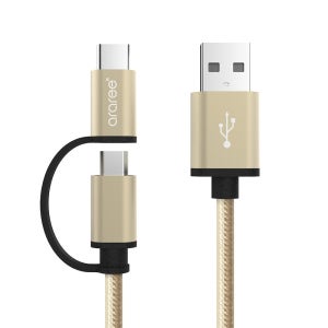 2in1 C타입 마이크로 5핀 고속충전케이블