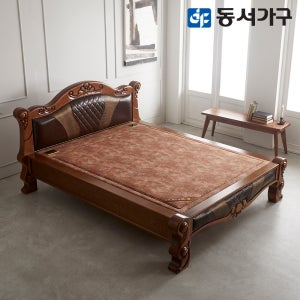 동서가구 명품 소나무 원목 가죽 황토 볼 흙침대 온열 침대 Q DF638429