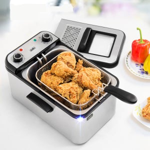 델키 가정용 업소용 전기 튀김기 DK-305 윤스테이 윤식당