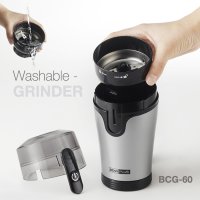빈플러스 워셔블 전동 원두 커피 그라인더 BCG-60