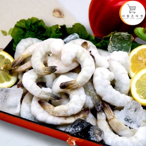 칵테일새우 생 새우살 1kg 실중량900g 냉동 탈각새우 pdto
