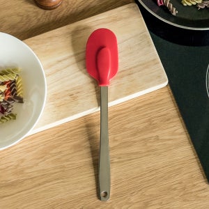 국산 플라이토 실리콘 조리도구 스파츌라 알뜰주걱 둥근