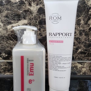 손상모발 에뮤샴푸290ml + 노워시 트리트먼트 에센스 150ml