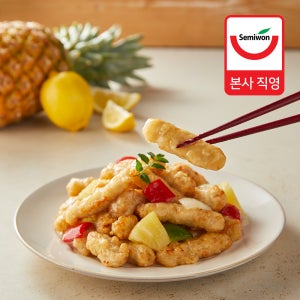 세미원 북경식 찹쌀탕수육 1kg (소스미포함) 중국요리 간편식 대용량 업소용 급식