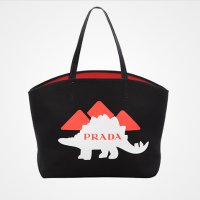 Prada 프라다 프린트 캔버스 토트백 (3컬러)