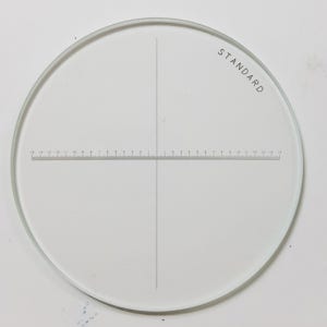 Peak 스케일루페 1983-10X 용 표준스케일(Standard Scale)