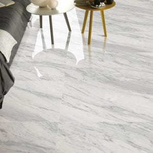 볼락스 화이트 타일 폴리싱 상가 바닥 타일 600x1200mm