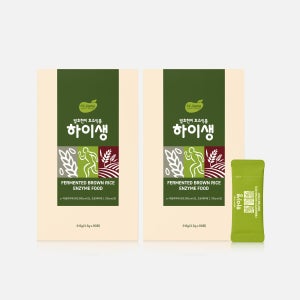발효현미효소 하이생 장건강 소화잘되는 순수곡물발효 특허기술 90포, 2개