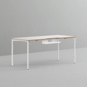 데스커 컴퓨터 책상 2.0 1600x700mm, 화이트