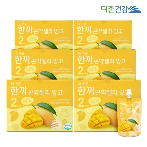 더존건강 한끼 곤약젤리 망고 150g 10팩 6박스