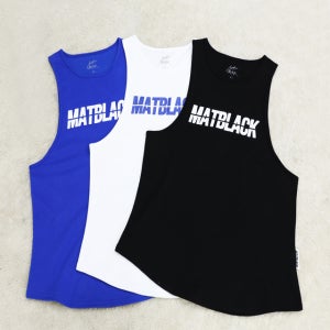 [멧블랙] 레터링 베이직 나시 (3color) 짐웨어 머슬 헬스나시 슬리브리스
