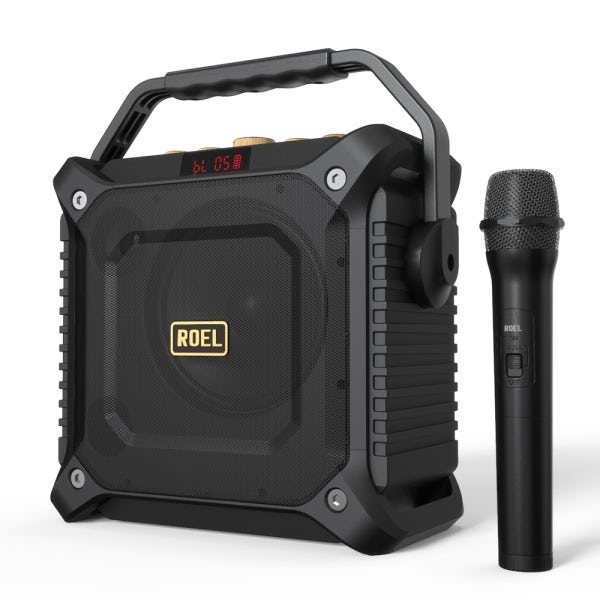 블루투스 스피커 마이크 버스킹DJ 300W 노래방 앰프 카페 매장용 업소용 무선 마이크