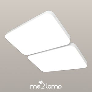 LED 심플 슬림 거실등 120W 화이트 국산 삼성칩