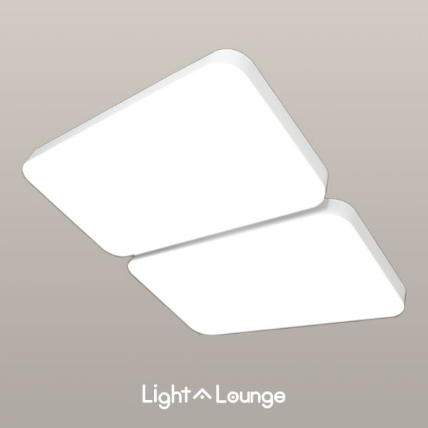 LED 심플 슬림 거실등 120W 화이트 국산 삼성칩
