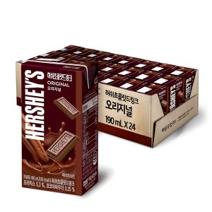 허쉬드링크 오리지널 190ml x 24팩