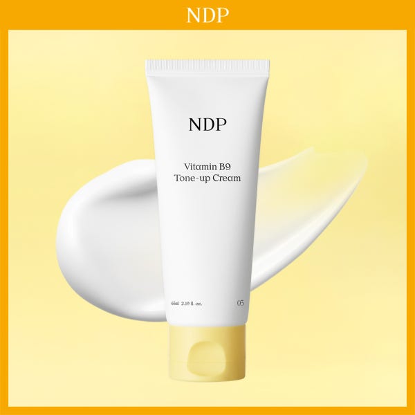 엔디피 NDP 비건 비타민 B9 파데프리 톤업 미백 화이트닝 크림 65ml