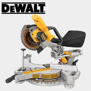 디월트 20V MAX 충전 슬라이딩 각도절단기 톱날포함(184mm) 베어툴 DCS361N