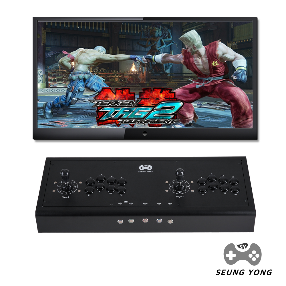 레트로 게임기 가정용 오락실 MX골든 철권태그1(OS 필요) 블랙 64G 보급형