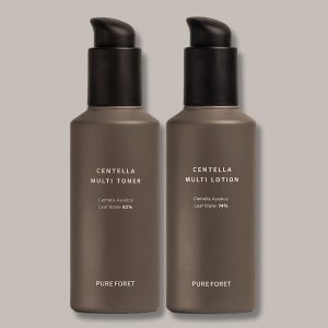 퓨어포레 센텔라 병풀 스킨로션 청소년 사춘기 지성피부 민감성 보습 진정 기초화장품 2종세트