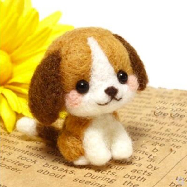 철천지 240종 양모펠트 DIY 인형 만들기 세트 강아지