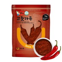 청정식품 HACCP 중국산 김장용 굵은 고춧가루 1kg