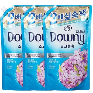 다우니 레몬그라스 블루 리필 1.6L X 3개