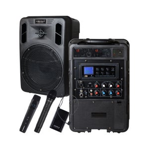 KANALS AL-786 휴대용 이동식 충전식 앰프 스피커 스탠드 무선2개 250W 카날스