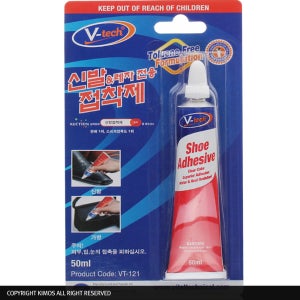 (V-TECH)신발 전용 접착제 (대) 본드 가죽 운동화 밑창 수선