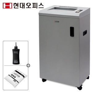 [PK-3031] 현대오피스 대형 A3 문서세단기 15매 80L 저소음 자동절전