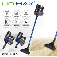 유니맥스 싸이클론 유선청소기 UVC-1685 핸디 스틱 2 IN 1 진공청소기 전기식청소기 스틱청소기 핸디청소기 미니청소기 소형청소기 핸드청소기 청소기